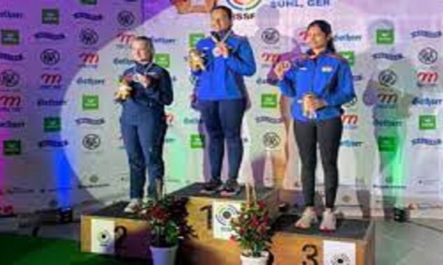 Sift Kaur Samra wins gold in the Junior World Cup of Shooting
