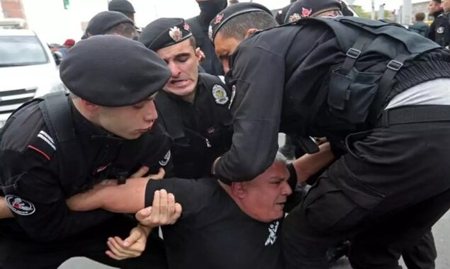 Anti-government protesters clash with police in Armenia