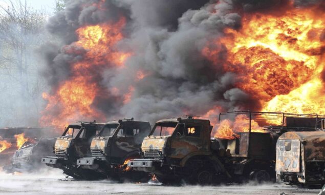 Putin’s deadliest blitz missile turns the Ukraine region into a raging fireball