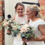 England women cricketers Katherine Brunt and Natalie Sciver marry in a private ceremony