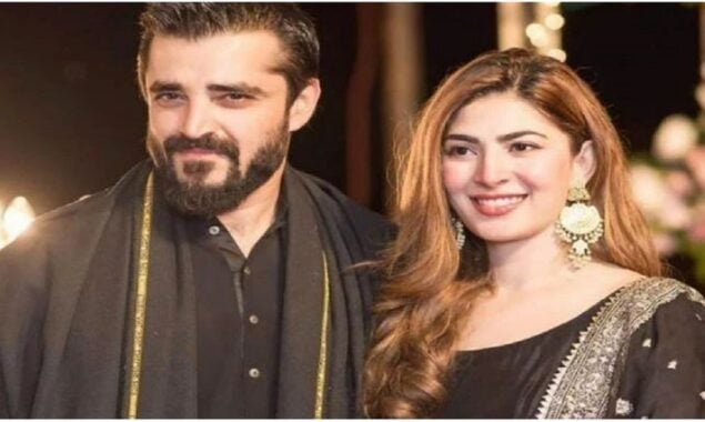 Pictures of Hamza Ali Abbasi with Naimal Khawar and his sister Dr. Fazila Abbasi