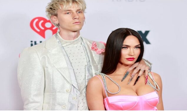 At the premiere of ‘Good Mourning,’ Machine Gun Kelly gushes over his fiancée Megan Fox