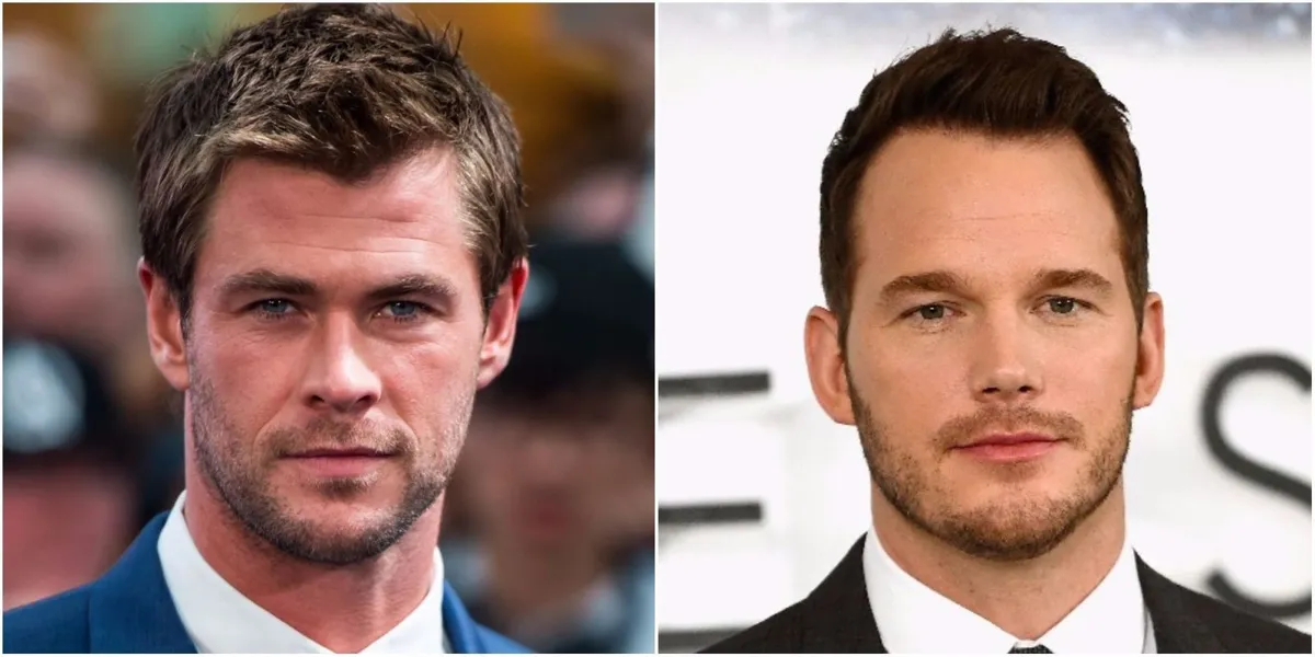 Chris Pratt and Chris Hemsworth