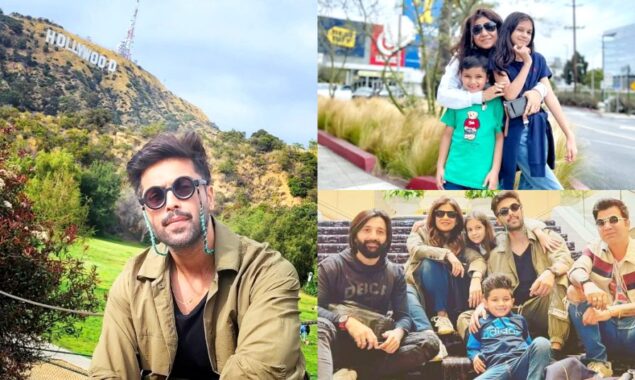 Fahad Mustafa and his family are spending their vacation in Los Angeles.