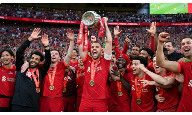 The FA Cup final pairs Chelsea against Liverpool, including highlights from Liverpool’s penalty win.