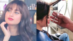 Sajal Aly's cute haircut video leaves fans in awe 