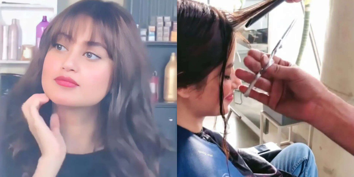 Sajal Aly's cute haircut video leaves fans in awe