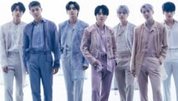 BTS Proof concept photos: Group is shown in a veil theme for door version