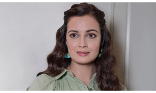 Dia Mirza wraps up the day with a BTS from the Dhak Dhak set and shares a photo of herself in a burqa.