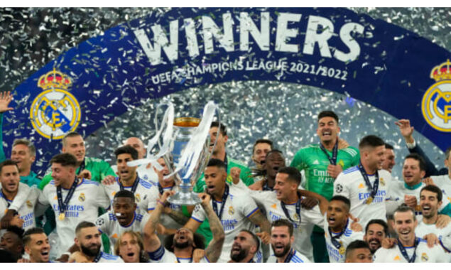 Real Madrid won their 14th Champions League title