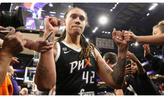 Detained Griner to be honored at all venues: WNBA