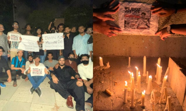 Crowd gathered at Expo center to demand Justice for Jazlan