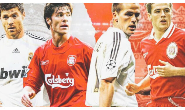 Every Liverpool and Real Madrid star, including Owen, Alonso, and others