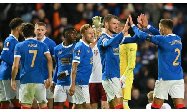 How many trophies have the Rangers won? The following honours were given to Europa League finalists.