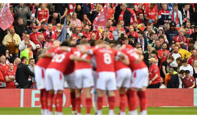 Nottingham Forest were eliminated from the Premier League in their final season