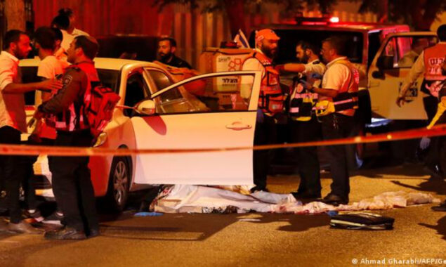 After the incident on Israel’s Independence Day, two individuals were apprehended.