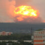 Blast at Russian military base