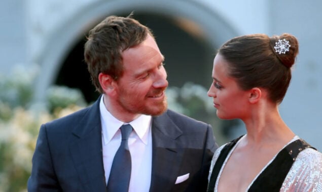 After two years, Michael Fassbender and Alicia Viklander are back on the red carpet