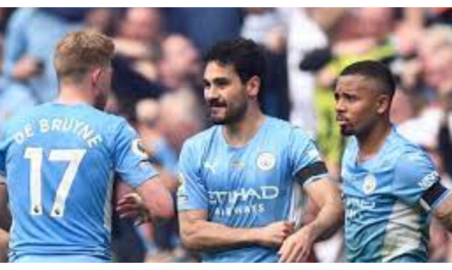 Manchester City keeps the Premier League title, Tottenham finishes fourth, Arsenal is relegated, and Burnley is relegated.