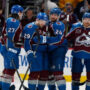 Blues beat Avs; thanks to MacKinnon hat trick