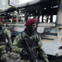 Protests: Sri Lankan troops have been ordered to open fire on looters and vandals