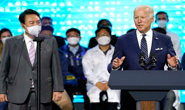 Biden ,Yoon Suk-yeol talked about North Korea’s nuclear ‘threat’