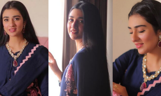 Sarah Khan shares her enchanting photoshoot with her fans