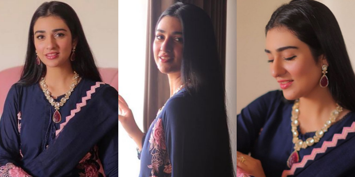 Sarah Khan shares her enchanting photoshoot with her fans