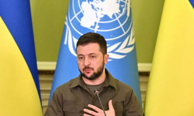In his WWII address, Zelensky accuses Russia of Nazi atrocities