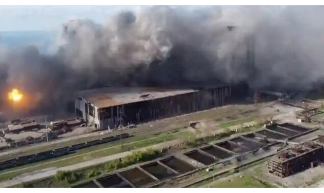 Ukraine forces accuse Russia of firing during Azovstal evacuation