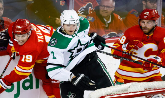 Dallas Stars beat Calgary Flames evening the series