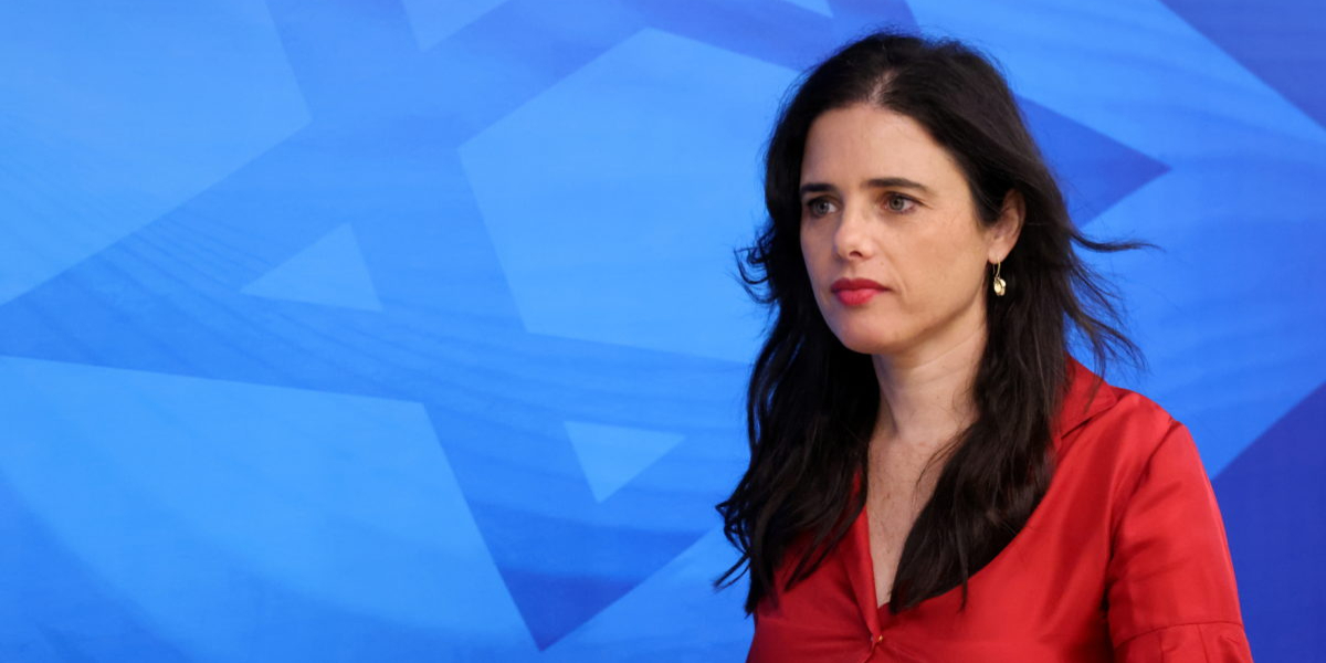 Interior Minister Ayelet Shaked