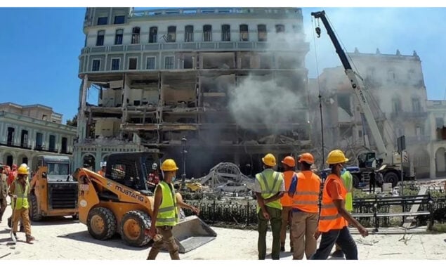 Death toll climbs to 22 in Havana hotel blast, gas leak suspected