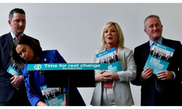 Sinn Fein leader vows ‘new era’ for Northern Ireland