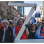 Dozens march in Belgrade to mark 1945 Soviet victory