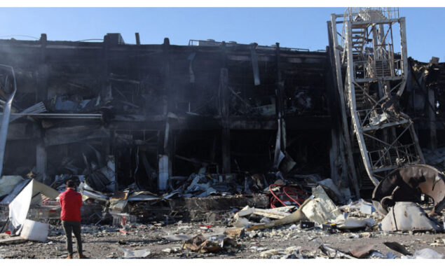 Ukraine’s Odessa reels from strikes, German minister visits