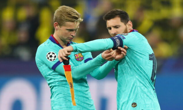 Frenkie de Jong adamant about staying at Barcelona
