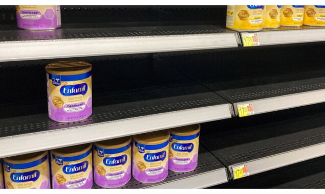US baby formula shortage could last for some time: official