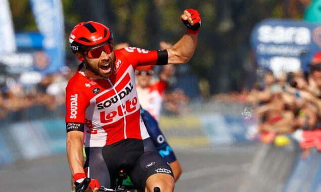 Giro d’Italia: Thomas de Gendt wins stage eight in breakaway