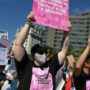 ‘My body my choice’: Thousands rally across US for abortion rights