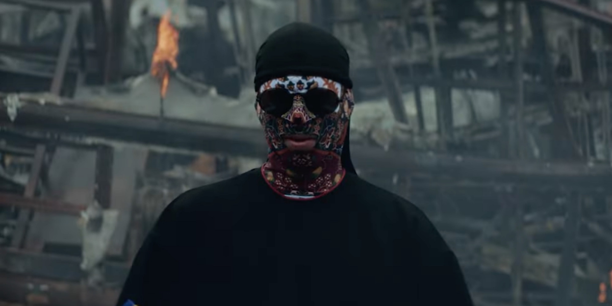 Kalush Orchestra's music video for the song "Stefania" features Irpin, Bucha, Hostomel, and Borodianka