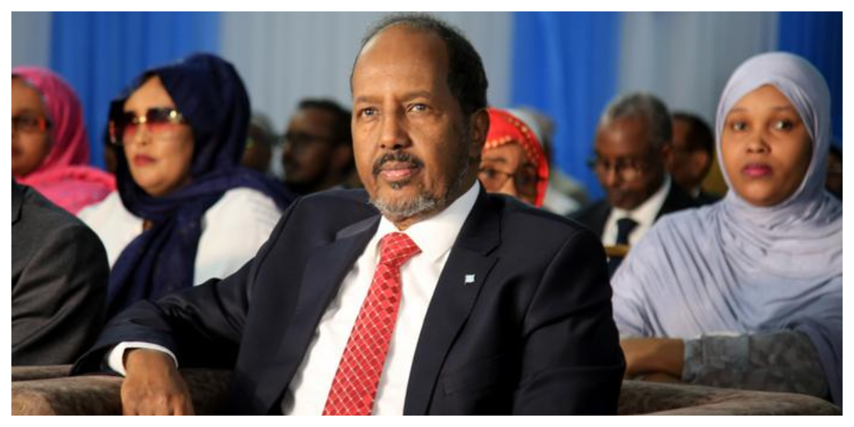 Somalia's President Hassan Sheikh Mohamud