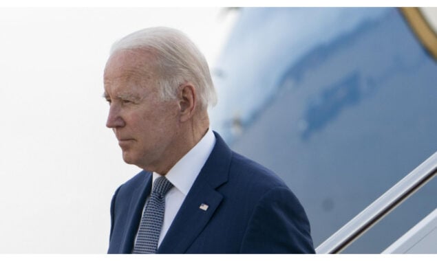 Biden visits site of racist mass shooting
