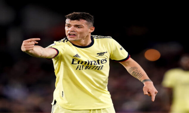 Xhaka slams Arsenal Teammates for Ignoring Mikel Arteta