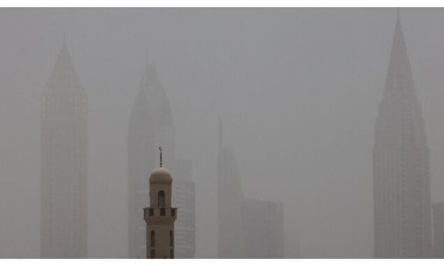 World’s tallest building engulfed as Mideast sandstorms hit UAE