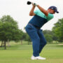 PGA Championship: Richard Bland’s ball stopped by squirrel
