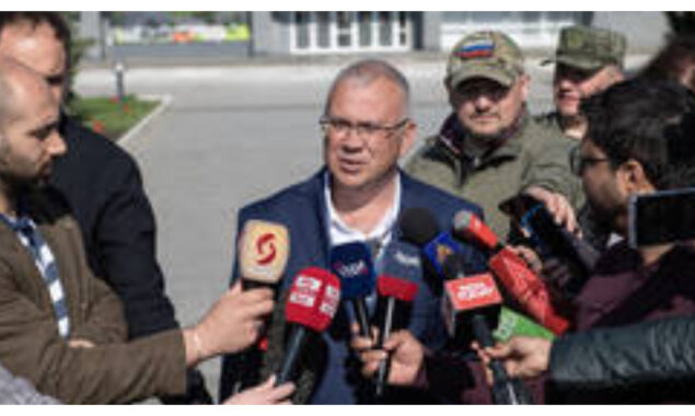 Moscow-appointed mayor of Ukrainian city injured in blast: reports