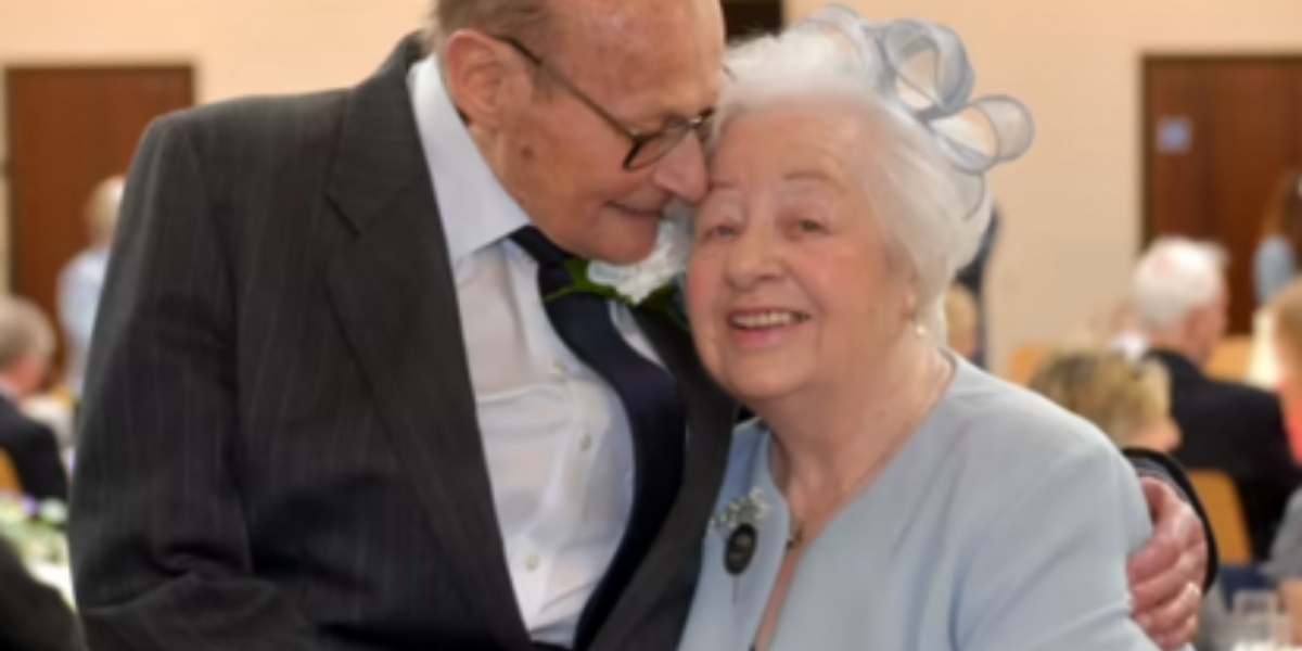 For the first time, a 95-year-old man marries