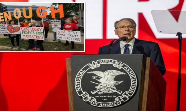 NRA re-elects Wayne LaPierre as CEO