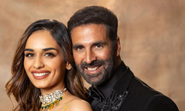 Manushi Chhillar’s latest photoshoot with Akshay Kumar